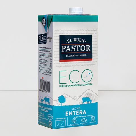 Leche entera ecológica El buen pastor - 1L