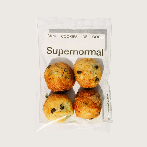 Mini cookies de coco Supernormal - snack
