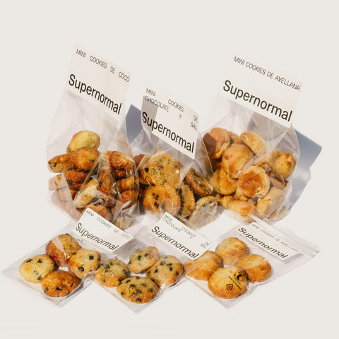 Mini cookies de coco Supernormal - 250g