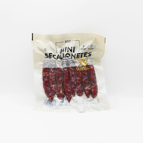 Mini secallonetes longaniza curada ecológica -1ud