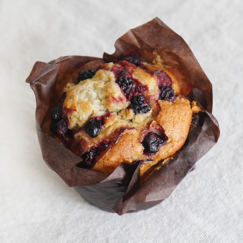 Muffin de frutos del bosque