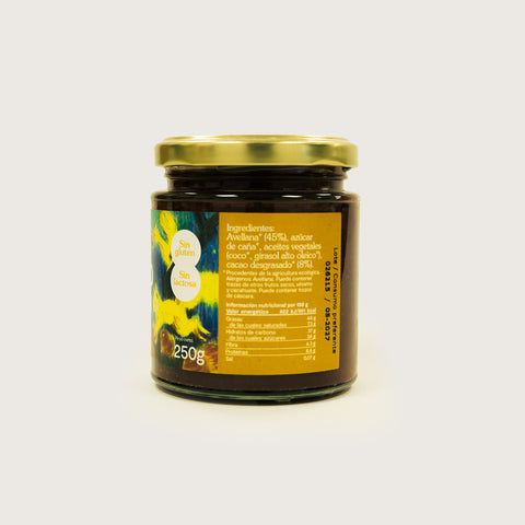 Crema de cacao y 45% avellana ecológica - 250g