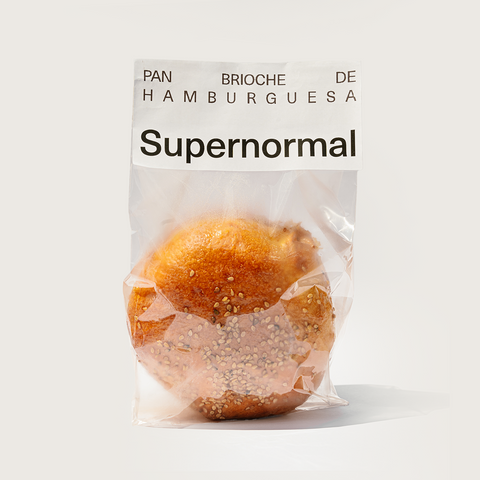 Pan de hamburguesa Supernormal - pack de 2