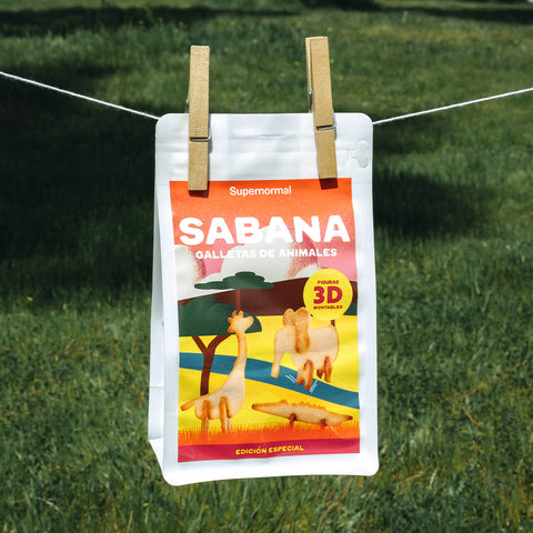 Sabana galletas de animales 3d