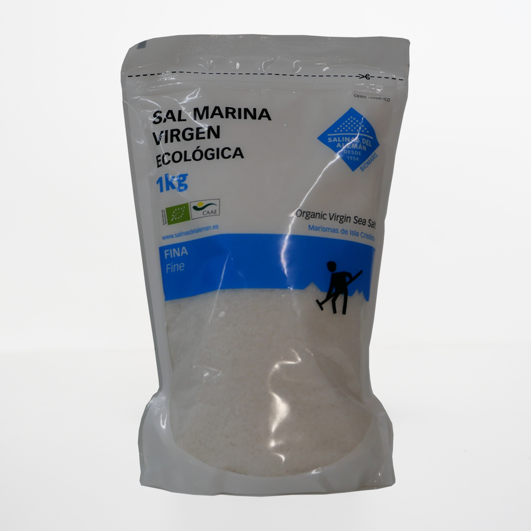 Sal marina virgen molida ecológica - 1kg