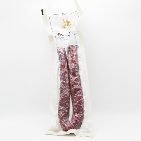 Secallona longaniza curada ecológica - 1 ud