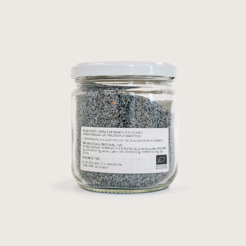 Semillas de amapola ecológicas - 170g