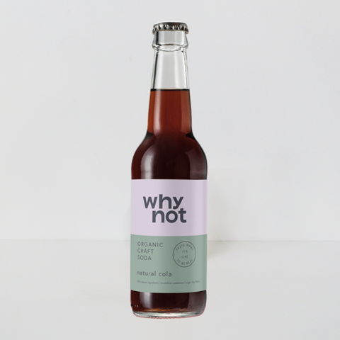 Cola natural ecológica Why not - 330ml