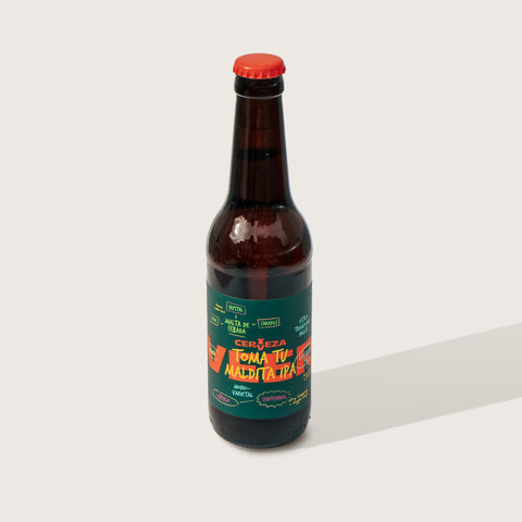 Cerveza ecológica Toma tu maldita IPA - botella 33 cl