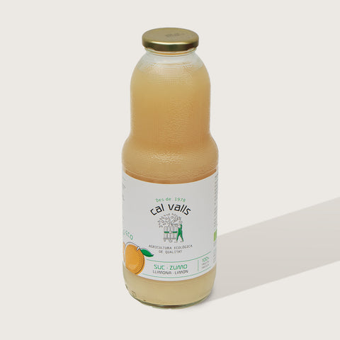 Zumo de limón ecológico Cal Valls - 1L