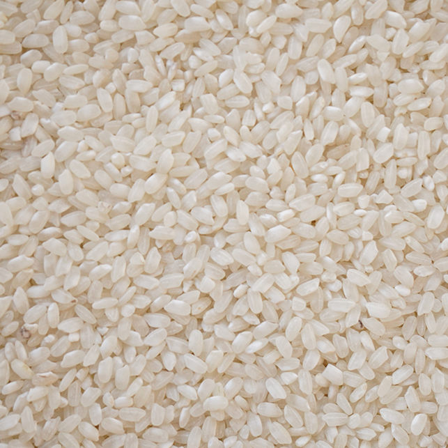 Detalle arroz blanco ecológico